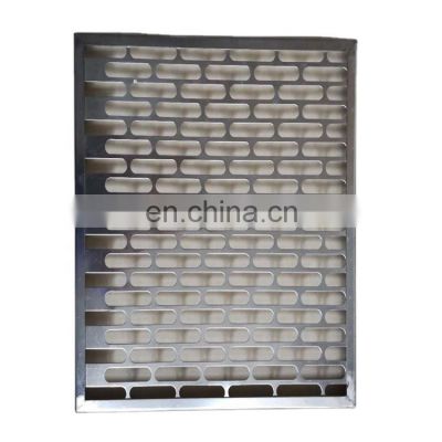 Stainless steel plate Perforated metal mesh/Diamond hole punching network