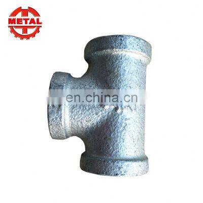 Passed BV Test For Oil Connect DIN Standard Cast Iron Pipe Fittings Side Outlet Tee