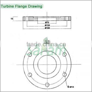 1kw 24v 48v Permanent Magnet Motor Wind Generator photo-4