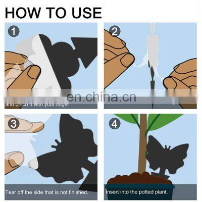 Catch Insect Glue Trap Agricultural Fruit Flower Shaped Black Sticky Trap Fly Exterminator Sticky Insect Trap