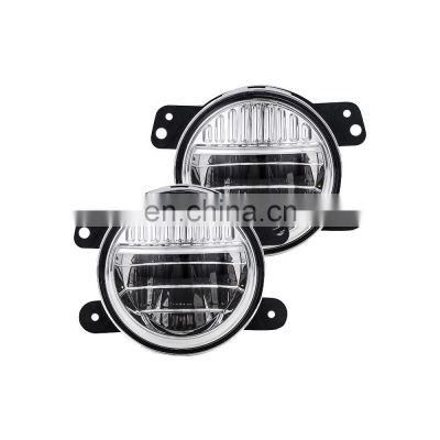 40w 4 inch high power car smile led fog light for jeep JK J343