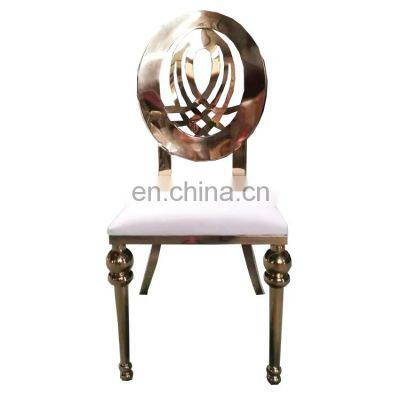 High quality metal folding church price luxury chairs for wedding reception