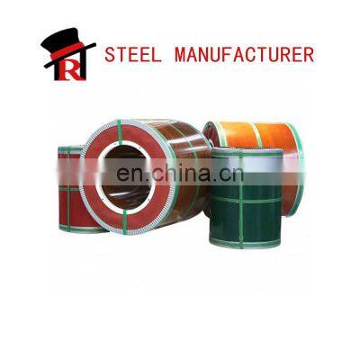 Cold rolled color coated pre-painted galvanized ppgi steel coil