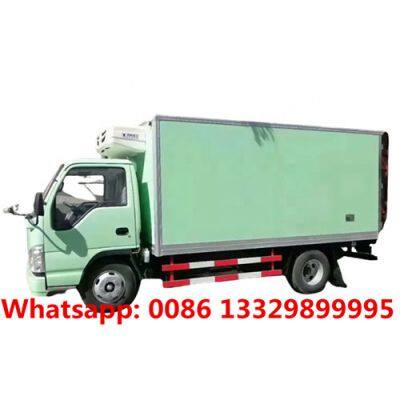 ISUZU 2T Loading Capacity Refrigerated Truck for Meat/milk/fish/frozen Chicken Reefer Box Van Type Freezer Vaccine Transporter for Sale photo-5