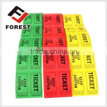 180g Redemption ticket for arcade game machine, printing roll arcade ticket                        
                                                Quality Choice