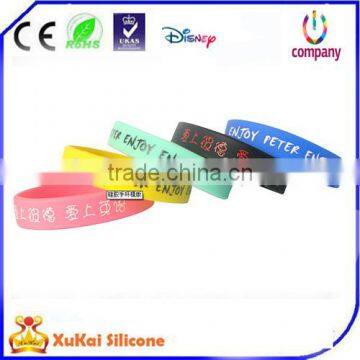 Can be made your logo thailand silicone wristband