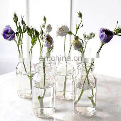 Wedding Party Supplies 25ml Cork Stoppers Mini Small Glass Bottles With Label Tags Strings Stickers photo-2