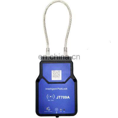 Bonded cargo transit real time GSM tracking and sealing e-lock with magnet mounting