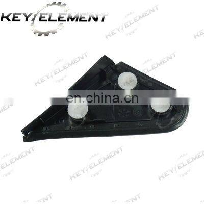 KEY ELEMENT Car Right Side Mirror Corner Cover Triangle Trim 60117-0R040 for Toyota RAV4 2013-2015 Mirror Triangular Cover