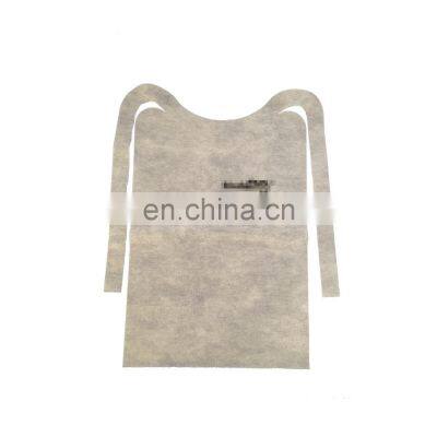 Disposable non woven polypropylene bibs printed with customized logo