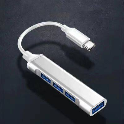 4 Ports USB C Hub 4 in 1 Docking Station USB 2.0 USB 3.0 Hub For Macbook Pro Port Adapter PC Tablet