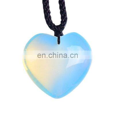 Luxury Jewelry Wholesale Opal Necklace Stone Jewellery Crystals Pendant Genuine Crystal Pendants