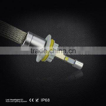 New Arrival New Generation Auto Accessories Led Bulb H4,40W 4800lm 6000k Highpower h1 h3 h4 h7 H11R3 Auto Car Led Headlight Bulb photo-2