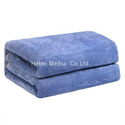 Thick Soft Flannel Heated Plush Warm Winter Throw Electric Blanket 110V For Home