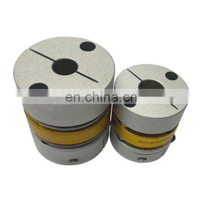 Disk type flexible shaft coupling Aluminum Alloy Double Disk coupling for Servo Motor