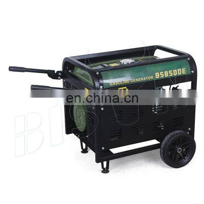 Bison China 7.0Kw Gasoline Generator Three Phase 192F Engine Petrol Silent Electric Generator Gasoline 7Kw photo-4