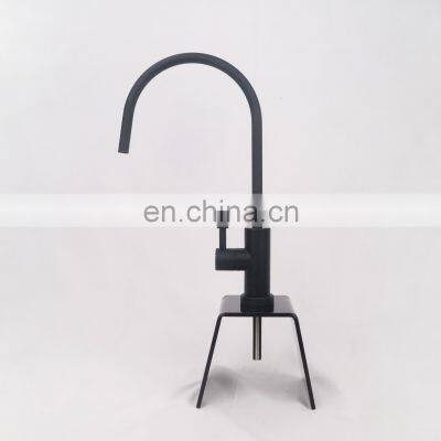 America Type Lead-free Faucet Single Inlet Faucet Modern Matte Black Drinking Water Faucet photo-2
