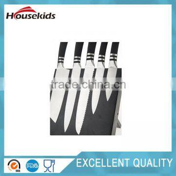 5pieces Stainless Steel Knife Sets With Magnetic Wooden Block photo-3