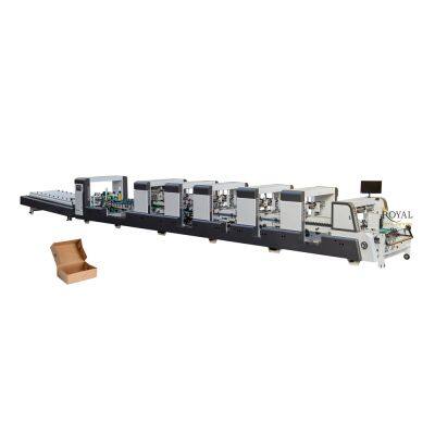 FOLDER GLUER MACHINE / SIDE PASTING MACHINE / 4-6 CORNER BOX PASTING MACHINE