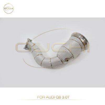 Exhaust Downpipe for Audi A4L A5 B8/A8 D5/Q7/Q8/RS3 8Y Stainless Steel Performance Upgrade Increase High-performance Auto Parts photo-4