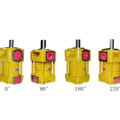 NT4-G40/50/63F Hydraulische Zahnradölpumpe NT4-D40/50/63F Innenzahnradpumpe NT4-C80/100/125F Biegemaschinenpumpe photo-6