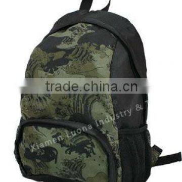 2013 fashion backpack shoulder bag Camouflage cloth bag