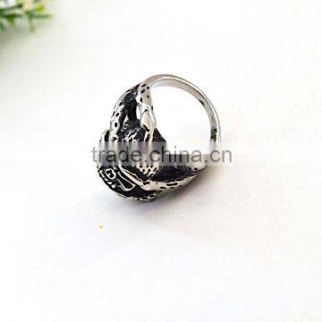 New Gift Rings Stainless Steel Jewelry Black Designs for Men Rins photo-4
