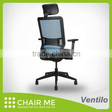 Newest Design Seat Slide and Adjustable Armrest and 3D Headrest Office Mesh Chair photo-2