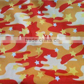 Polyester Printed Oxford Fabric 600Dx600D PVC/PU Coated Fabric photo-5