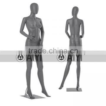 Glossy Colored Big Breast Female Mannequin Realistic photo-4