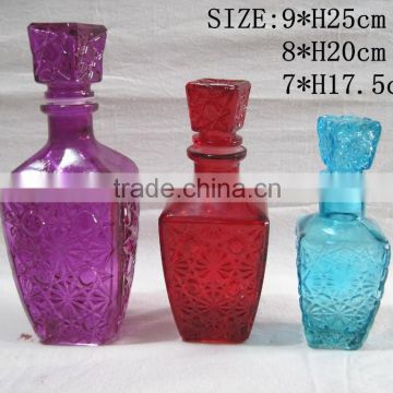 glass wine bottle K1005