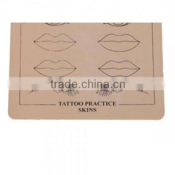 Permanent Makeup Eyebrow Lips Picture Tattoo Simulation Practice Skin Beige For Beginners P002 photo-5