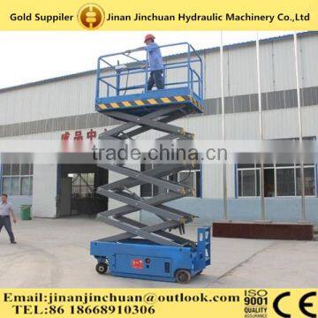 Self-propelled Four Mobile Scissor Hydraulic Lifts/auto-walking Scissor Lift Work Platform photo-4