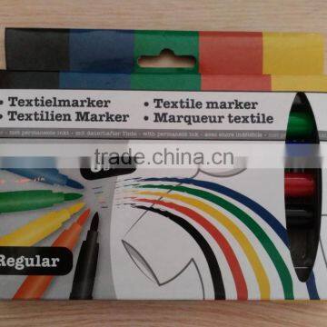 Indelible Permanent Fabric Marker Pen for Writing on the Fabric Marker Pen
