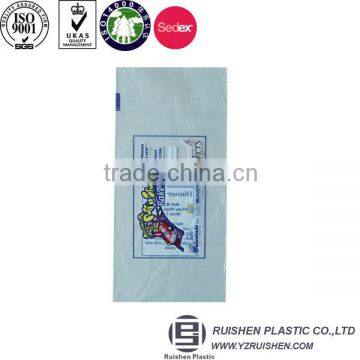 LDPE transparent food bag with printing for packing bread