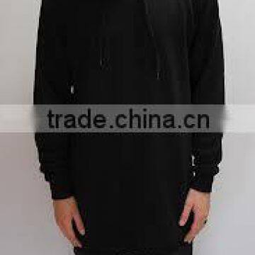 Tall Hoodie/ Elongated Hoodie/ Elongated Sweatshirt/ Long Hoodie