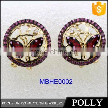 2016 High Class Fashion Lady Jewelry Latest Design Diamond Earring photo-3