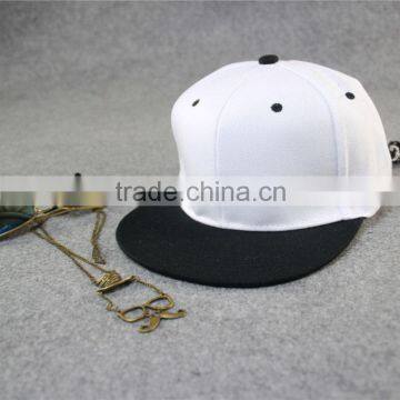 Wholesale 2016 Newest Lace-up Back Flat Brim Blank Snapback Hats