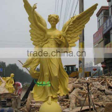 Bronze sculpture of royal angel