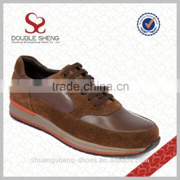 Men Genuine Leather Wear Proof Air Sport Shoes , Sneakers