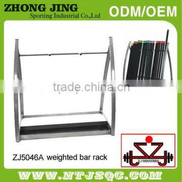 Weight bar rack/gym bar rack