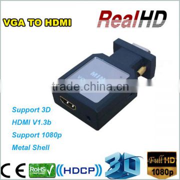 Electronic 1080p HDMI Converter Mini VGA to HDMI Converter plug and play