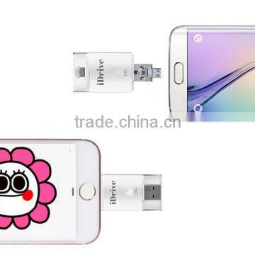 OTG USB Flash Drive for Mobile Phone and Computer, OTG Micro USB Flash Drive for iphone, 16G,32G,64G,128G