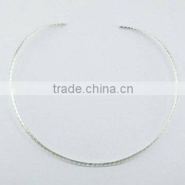 Handmade Sterling Silver Choker Classy Silver Jewelry