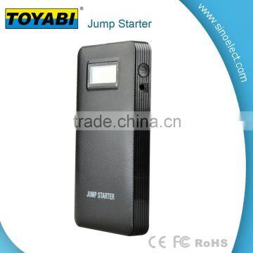 high-capacity 6000mAh quality Multi-function Car Jump Starter with Small Clamp Mobile Power Bank Battery Charger