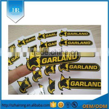 Wholesale custom self adhesive vinyl labels printed logo sticker