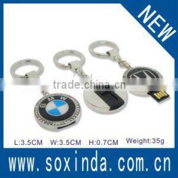 Usb flash drive free chare of any car's logo