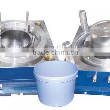 Plastic bucket injection molds making factory