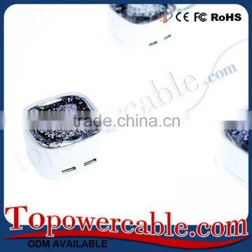 Supply Best Bling Diamond Powered Multi Port Usb Power Supply Hubs photo-4