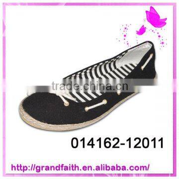 2014 hot selling fashion canvas shoes for girls